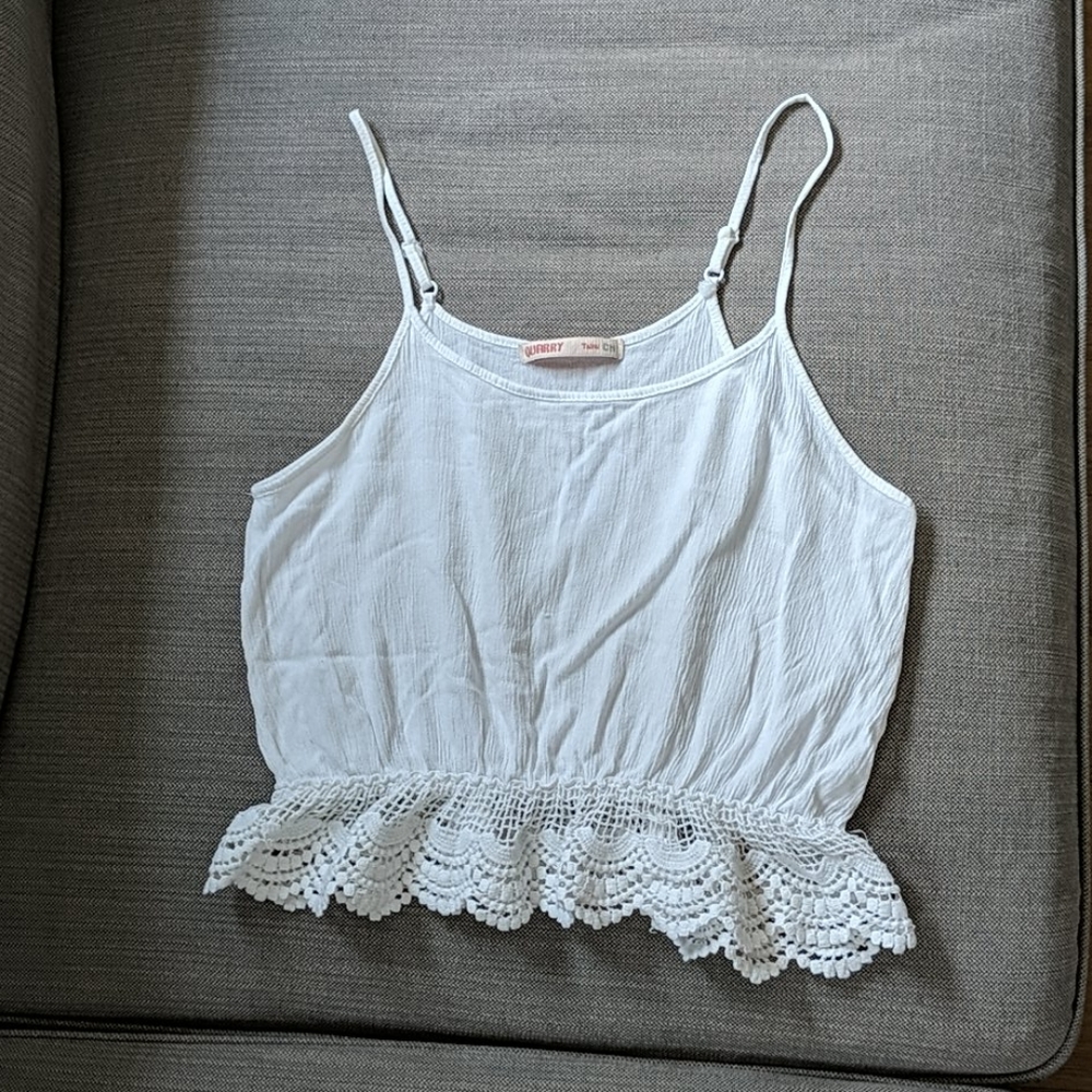 White top.